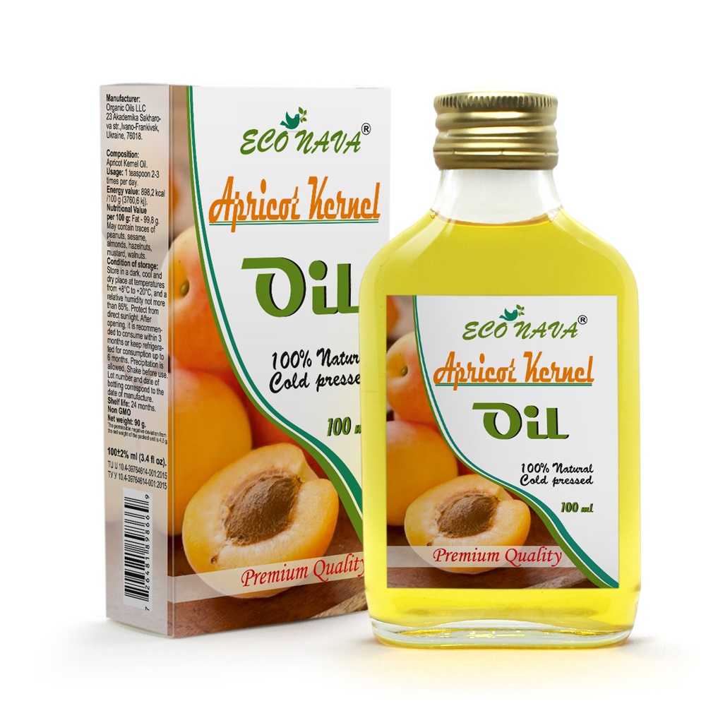 ECO NAVA Oil 200 ml / 6.8 fl oz, 100% Natural Extra Virgin Cold Pressed, Unrefined Raw No-GMO Vegan, Gluten-Free, Premium Food Grade