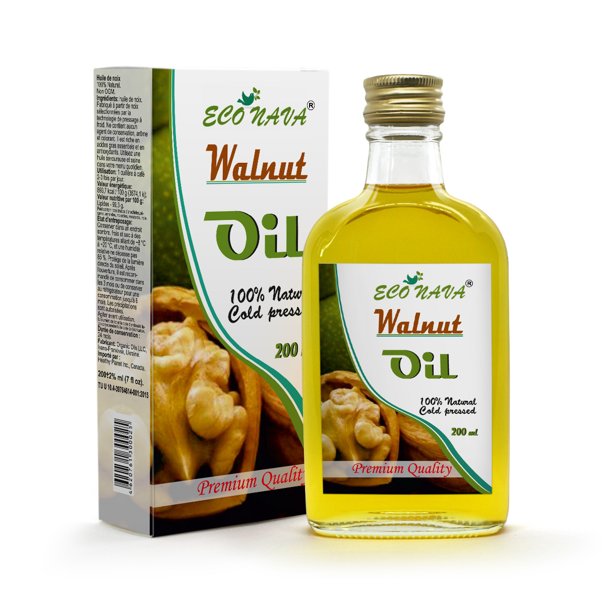 Biomidas 100% Pure Cold Pressed Walnut Oil For Hair Growth & Skin Care  200ML (Pack Of 1)